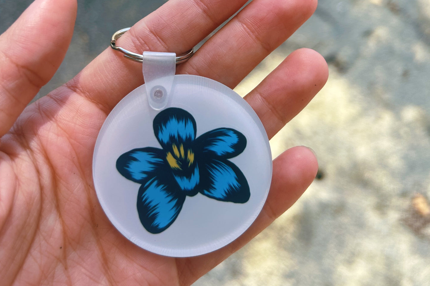 Azul- Llavero/Keychain